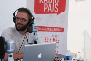 Ràdio País en direct du festival Hestiv'Òc - Photos David Hushion