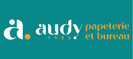 logo papeterie audy